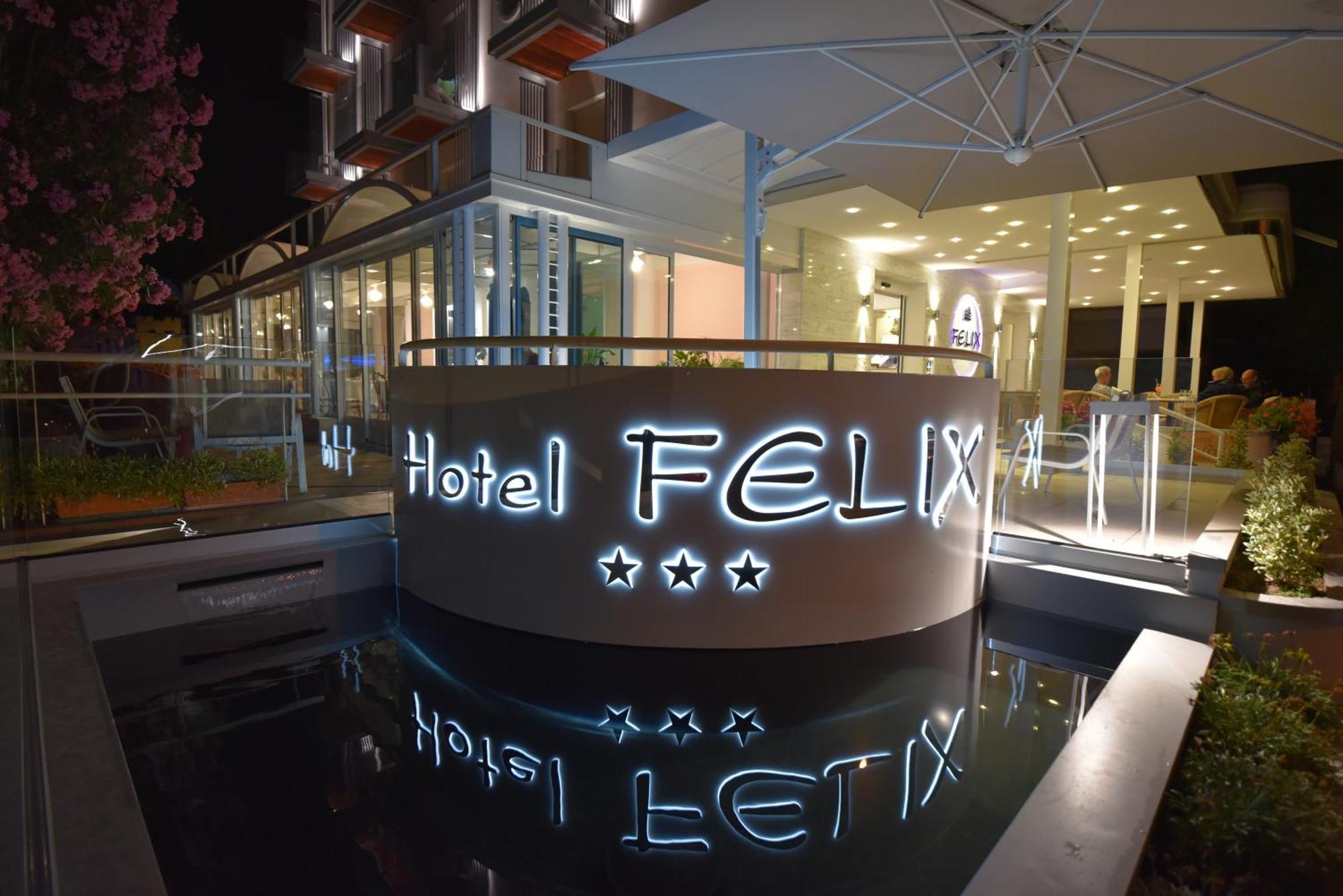 Hotel Felix Rimini Exteriör bild