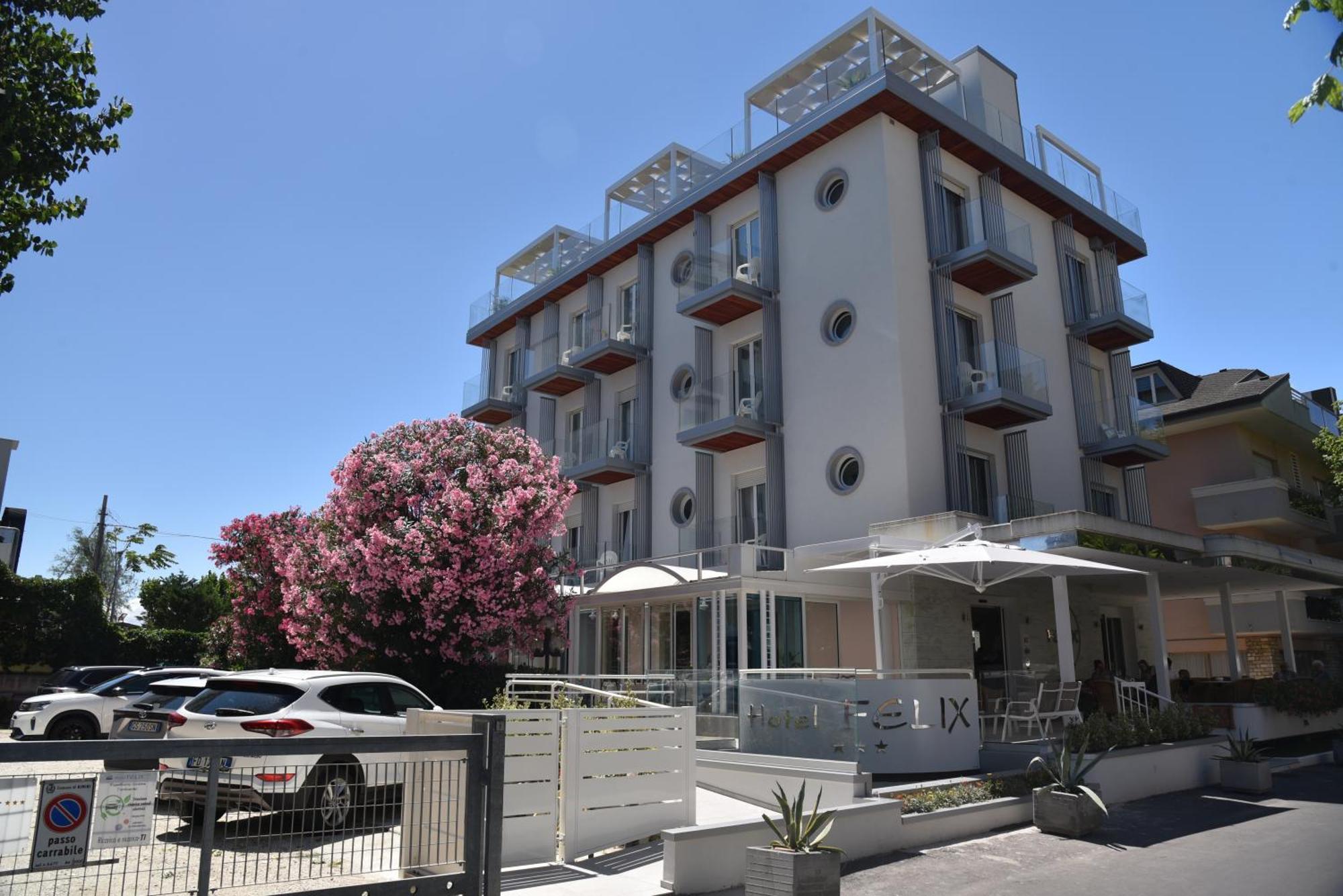 Hotel Felix Rimini Exteriör bild